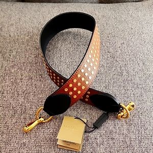 NWT BURBERRY Mini Grain Studs bag strap